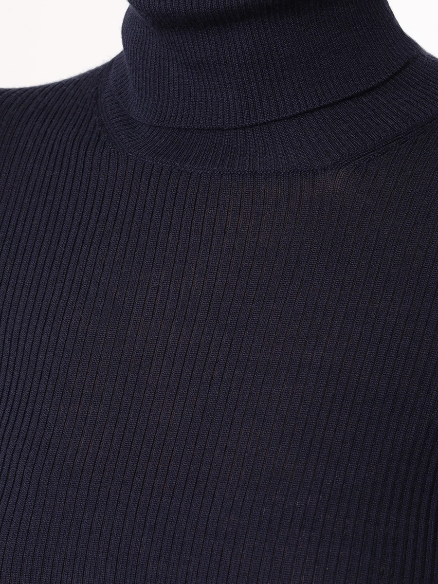 Водолазка однотонная AGNONA K208058-1V180L B91 Темно- Синий  Фото 5