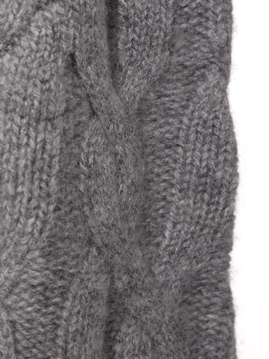 Свитер кашемировый YANINA 0-2756A Серый  Фото 6