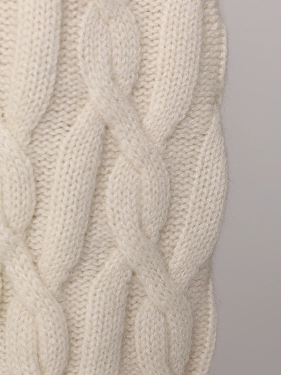 Свитер кашемировый YANINA 0-2756B Белый  Фото 6