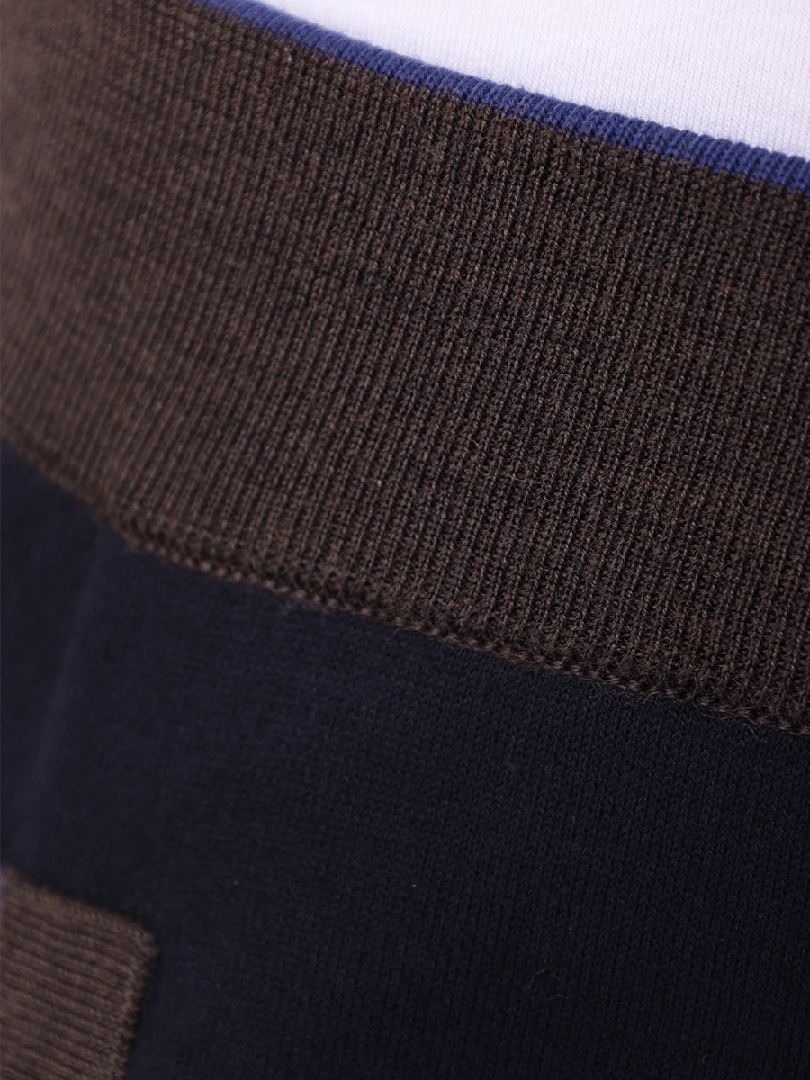 Костюм хлопковый BERTOLO LUXURY MENSWEAR 902087/902088/001965/0397 Темно Синий  Фото 9