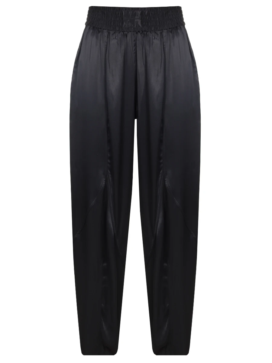 Брюки из вискозы ALEXANDER WANG 1WC3244740 001 Черный 