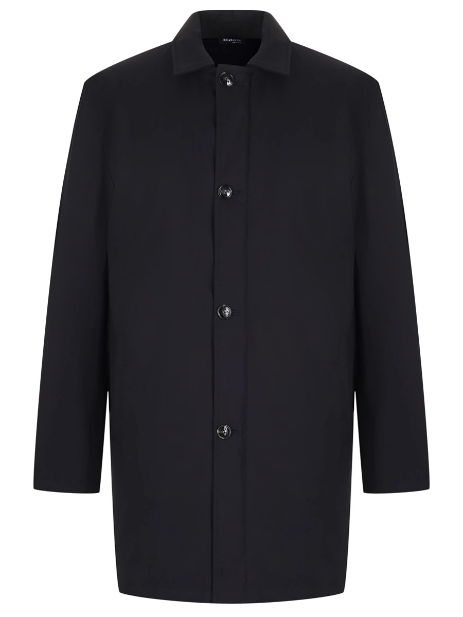 Куртка на меху KITON UW1932AV0403F14001 Черный 