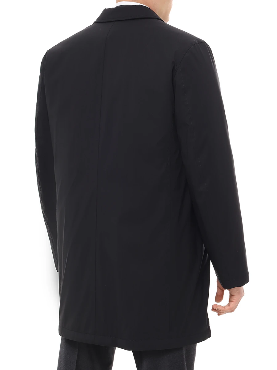 Куртка на меху KITON UW1932AV0403F14001 Черный  Фото 3