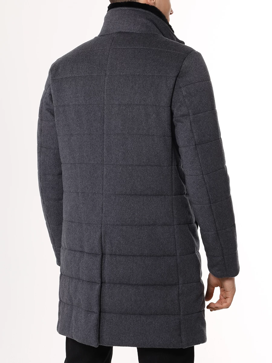 Куртка стеганая KITON UW1541V0479F03001 Серый  Фото 3