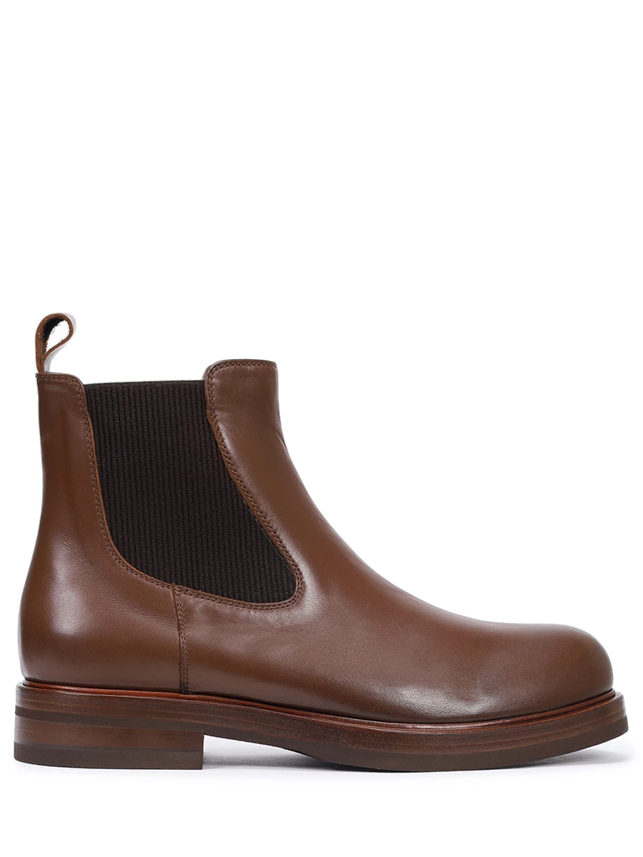 

Челси кожаные, Коричневый, D56805N0102402003