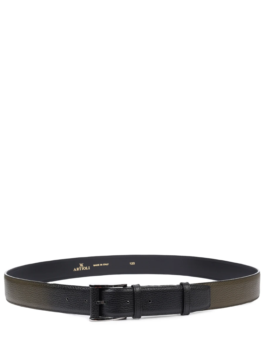 Ремень кожаный ARTIOLI BELTS Зеленый  Фото 2
