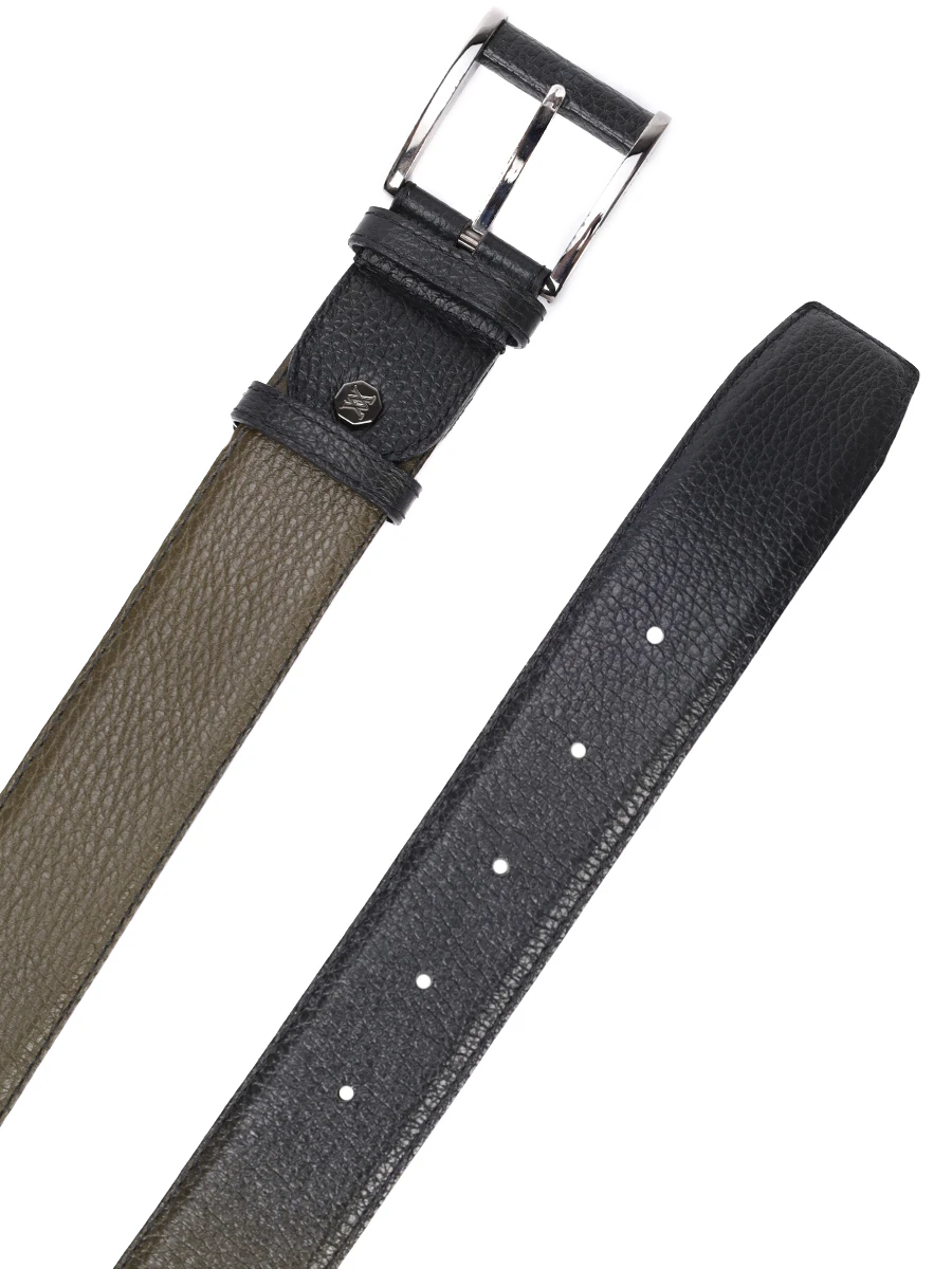 Ремень кожаный ARTIOLI BELTS Зеленый  Фото 3