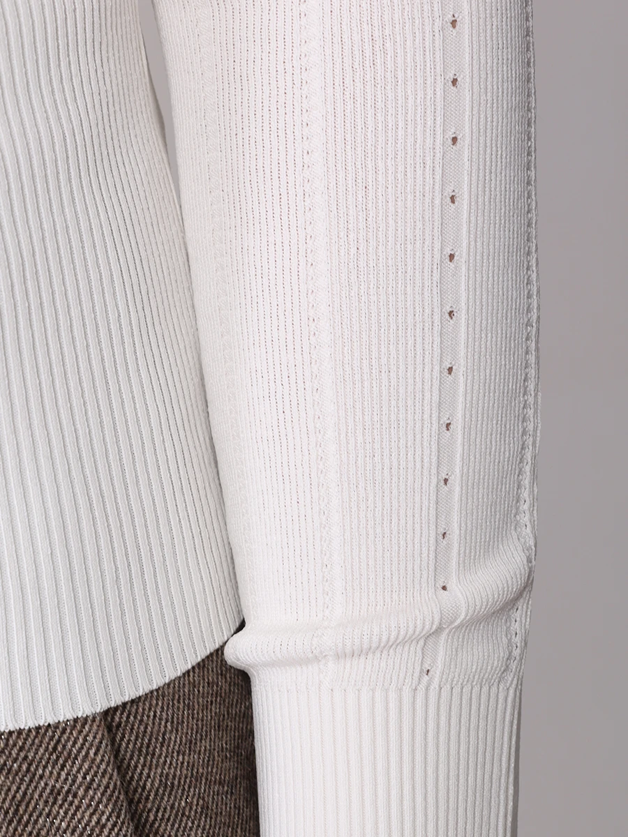Топ из вискозы JACQUEMUS 241KN3572358 110 Белый  Фото 6