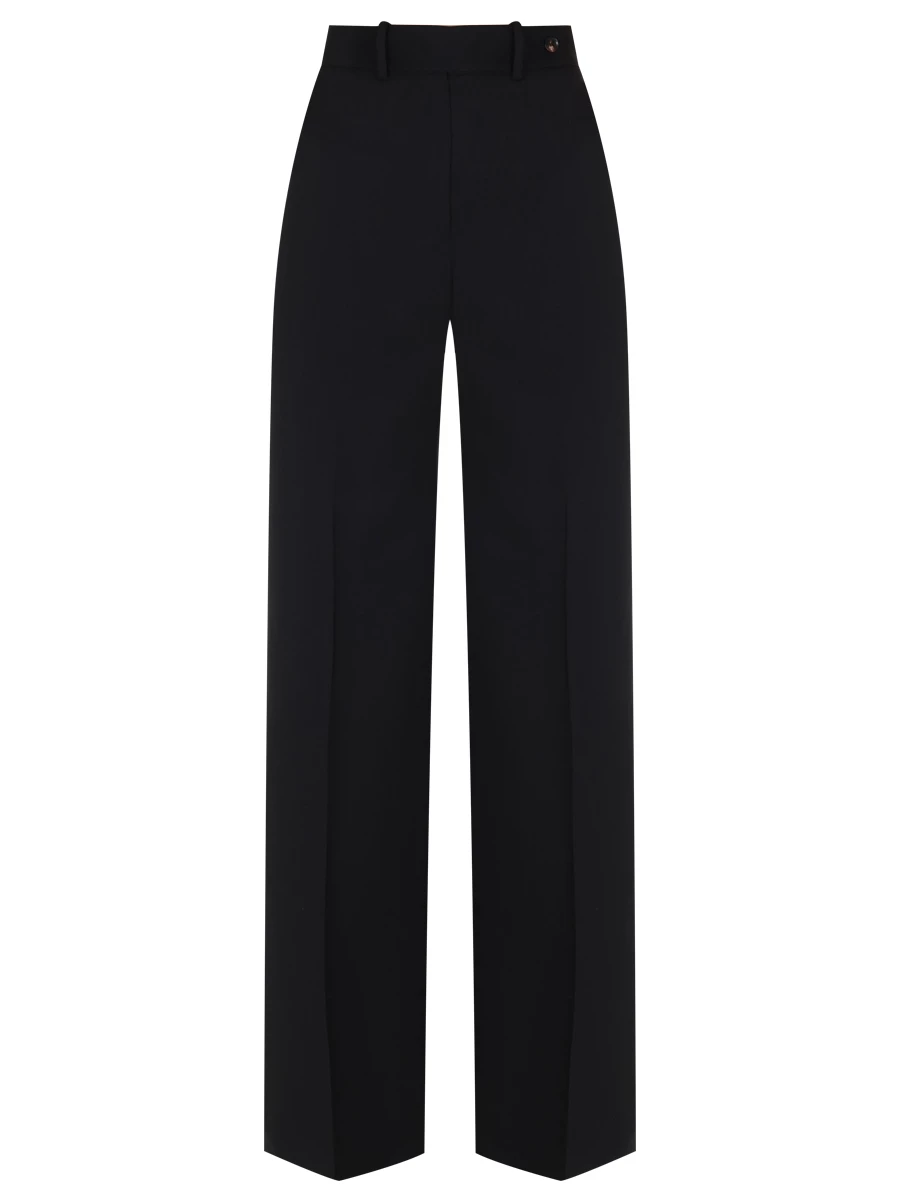 Брюки шерстяные KITON D48109K010240500X Черный 