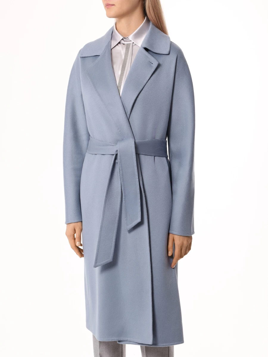 Пальто кашемировое KITON D48651DK0545C02005 Серый  Фото 4