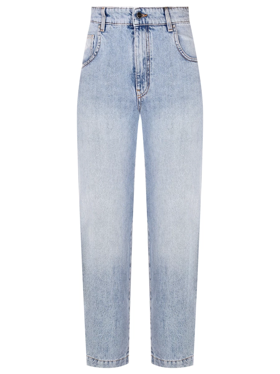 

Джинсы хлопковые, Голубой, DJ56103K0501F0100B