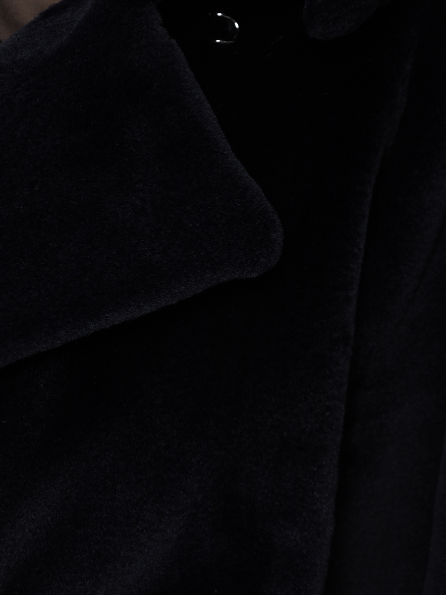 Тренчкот норковый EMIL SHABAEV Тренчкот из стриженной норки 8585/2668806/т. Синий  Фото 6