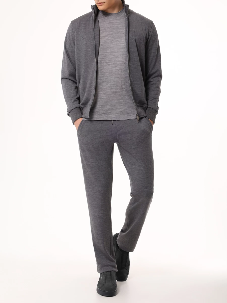 Футболка шерстяная CAPOBIANCO 17M660.JE00./GREY Серый  Фото 2