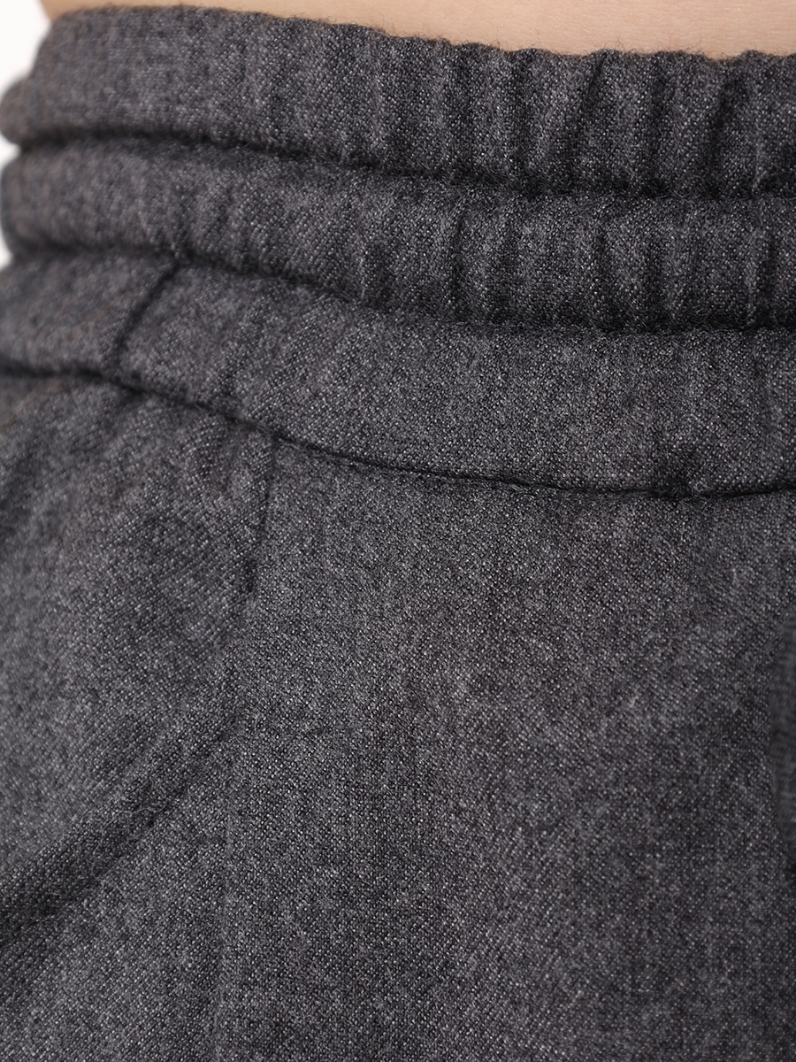 Брюки однотонные ANTONELLI FIRENZE M8163-875B-909 Серый  Фото 6