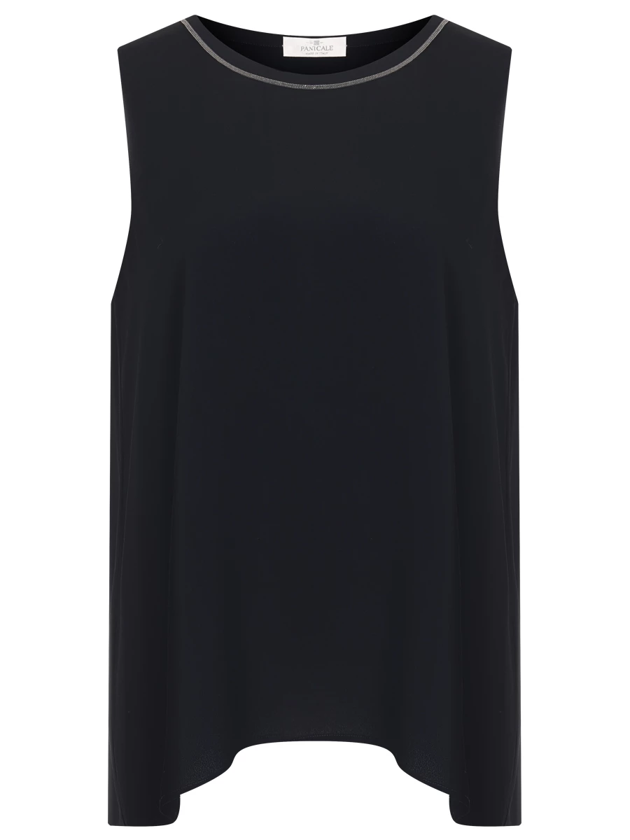 Топ однотонный PANICALE D351115CA 35D23B 0990 Черный 