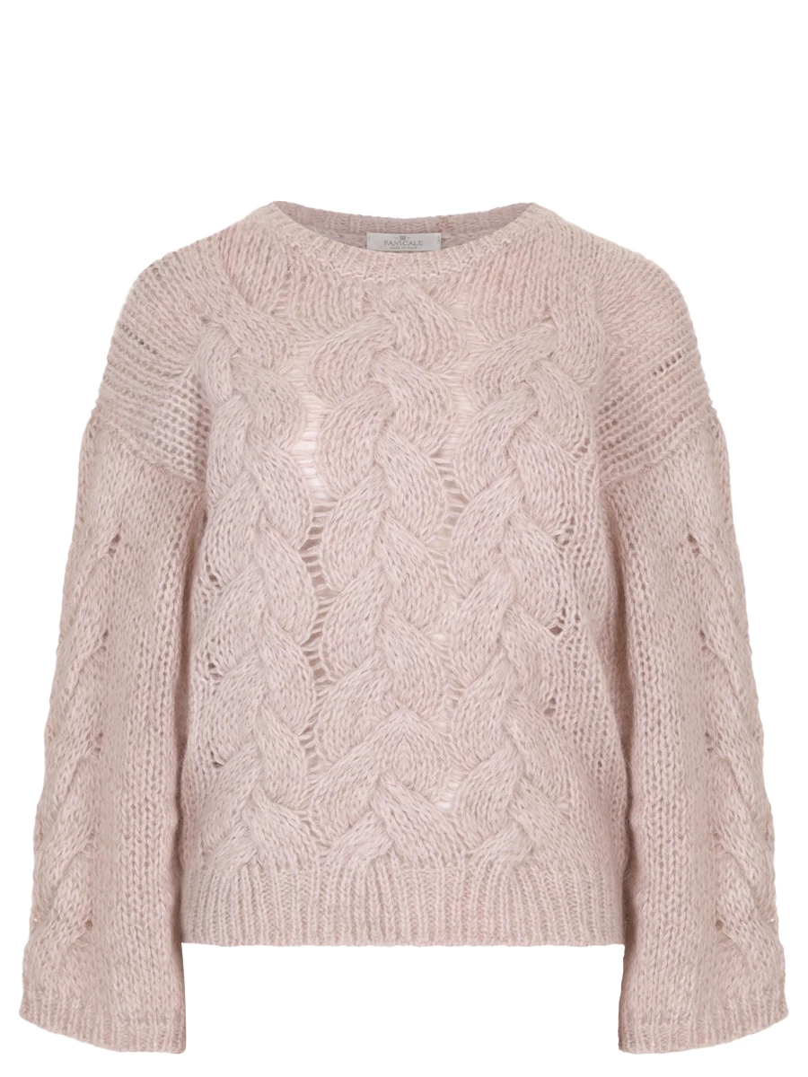 

Джемпер из мохера и шерсти альпака, Розовый, D350761G 35D46A 0800