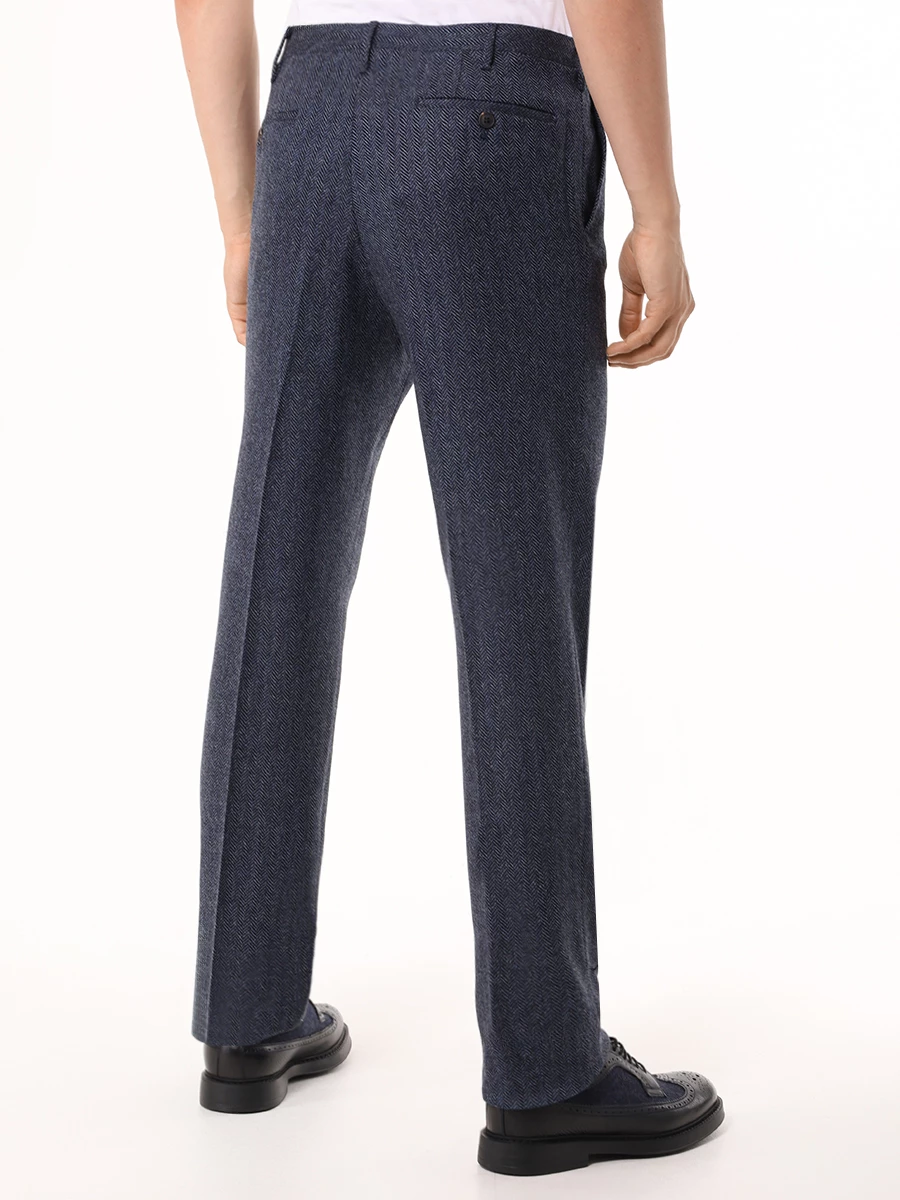 Брюки шерстяные ROTA 0557P/12 Синий  Фото 3
