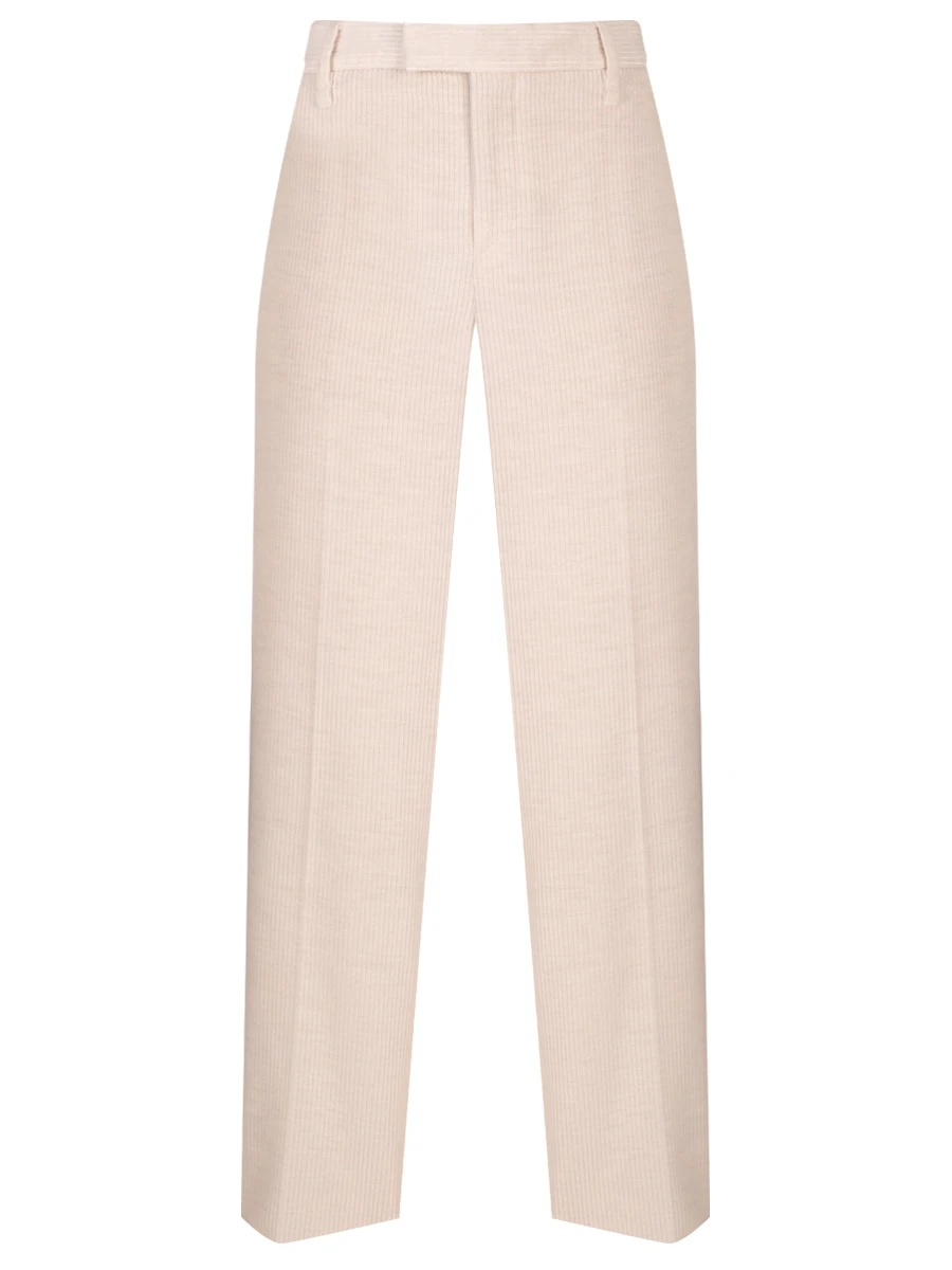 Брюки вельветовые BRUNELLO CUCINELLI MP576P8699 C058 Бежевый 