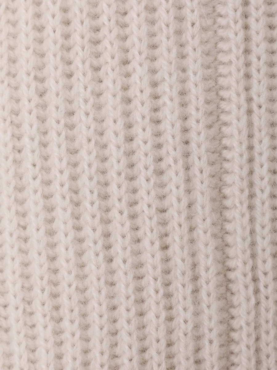 Свитер кашемировый BRUNELLO CUCINELLI M12709904P C9597 Кремовый  Фото 6