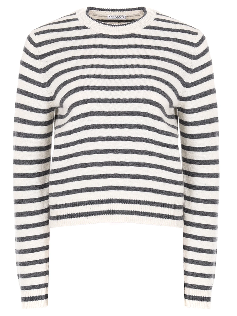 

Джемпер из кашемира и шерсти, Полоска, MBM758010P CUY42