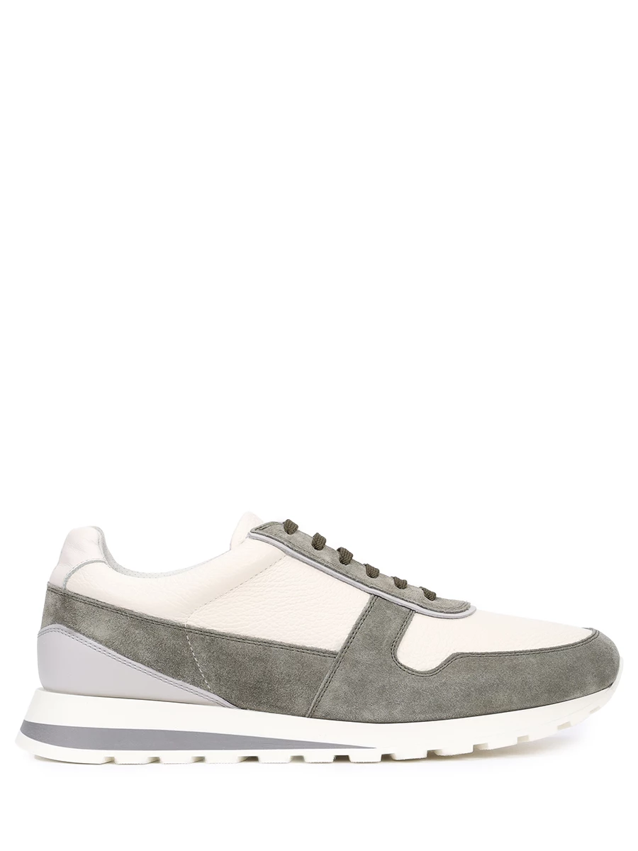 

Кроссовки комбинированные, Белый, MZUAVLA289 CAV63