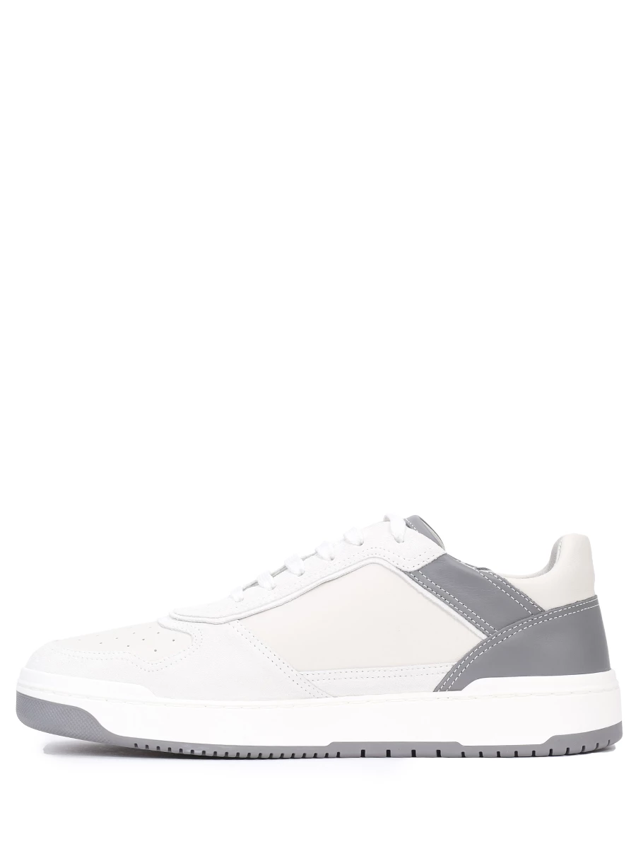 Кеды кожаные BRUNELLO CUCINELLI MZUGSGZ323 CYH38 Белый  Фото 3