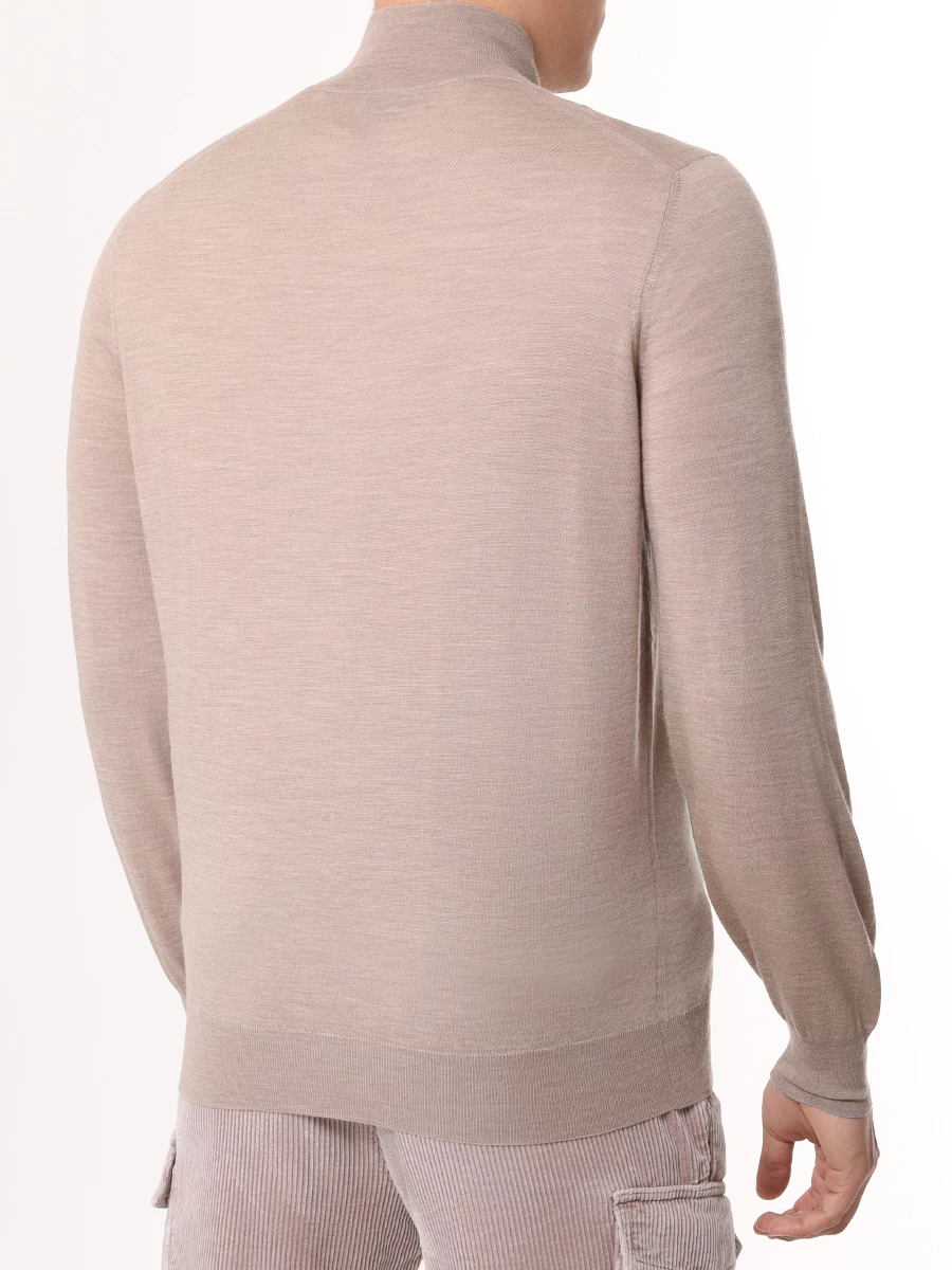 Кардиган шерстяной BRUNELLO CUCINELLI M2400106 C077A Бежевый  Фото 3