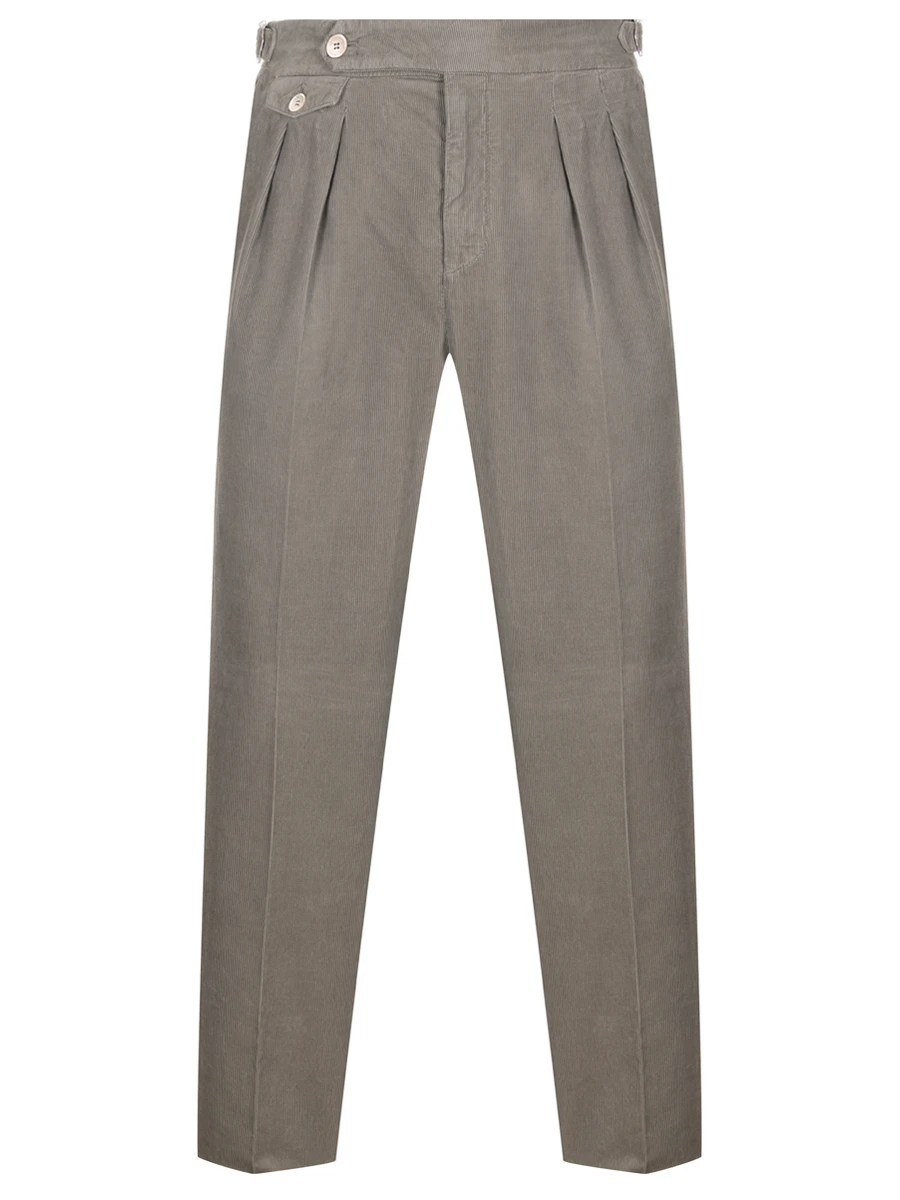 Брюки вельветовые BRUNELLO CUCINELLI M279DM5030 C6315 Зеленый 