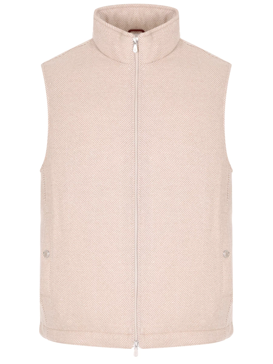 Жилет шерстяной BRUNELLO CUCINELLI MY4861776 CDH81 Бежевый 