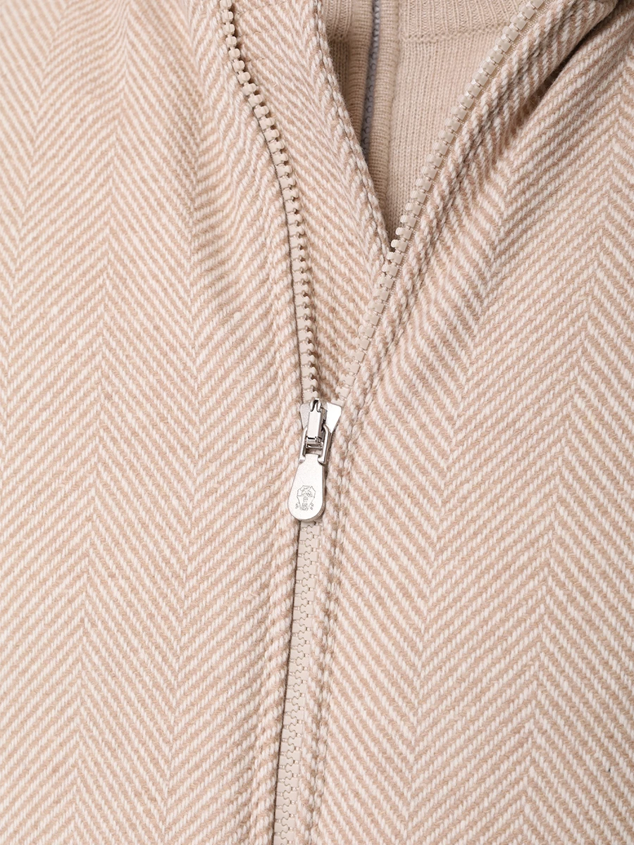 Жилет шерстяной BRUNELLO CUCINELLI MY4861776 CDH81 Бежевый  Фото 5