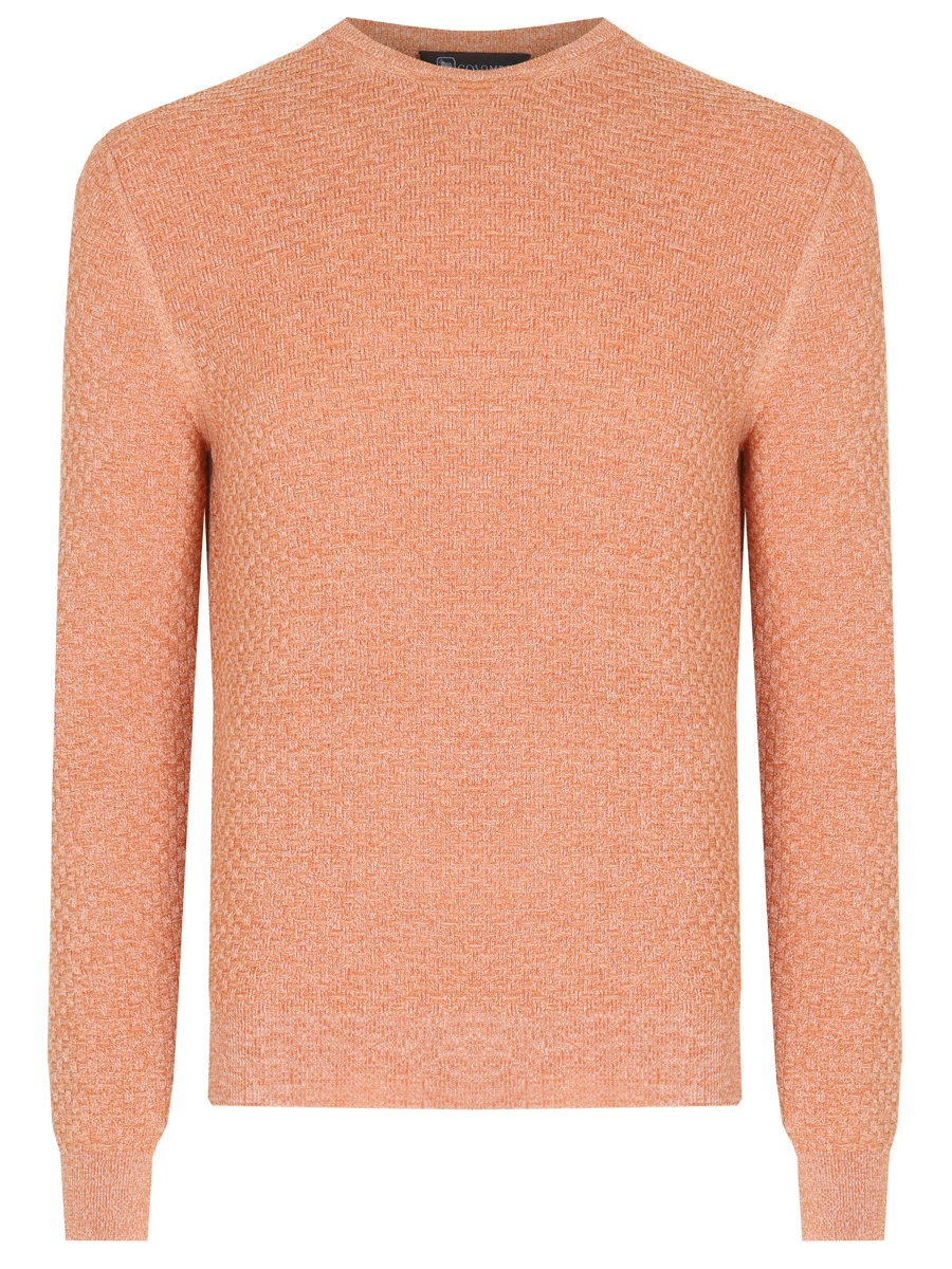 Джемпер из шерсти и хлопка COLOMBO MA04157/RET/2-30MA/27121 Оранжевый 