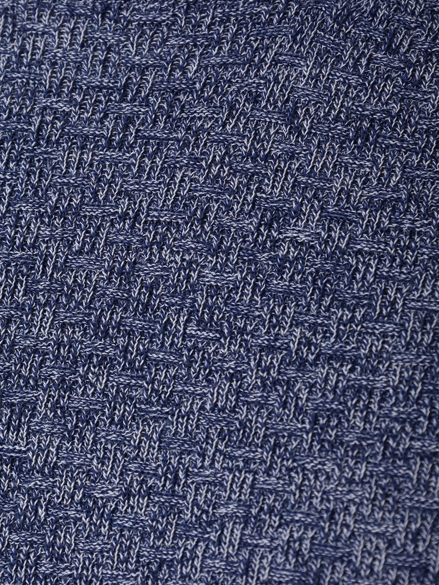 Джемпер из шерсти и хлопка COLOMBO MA04157/RET/2-30MA/43304 Синий  Фото 6