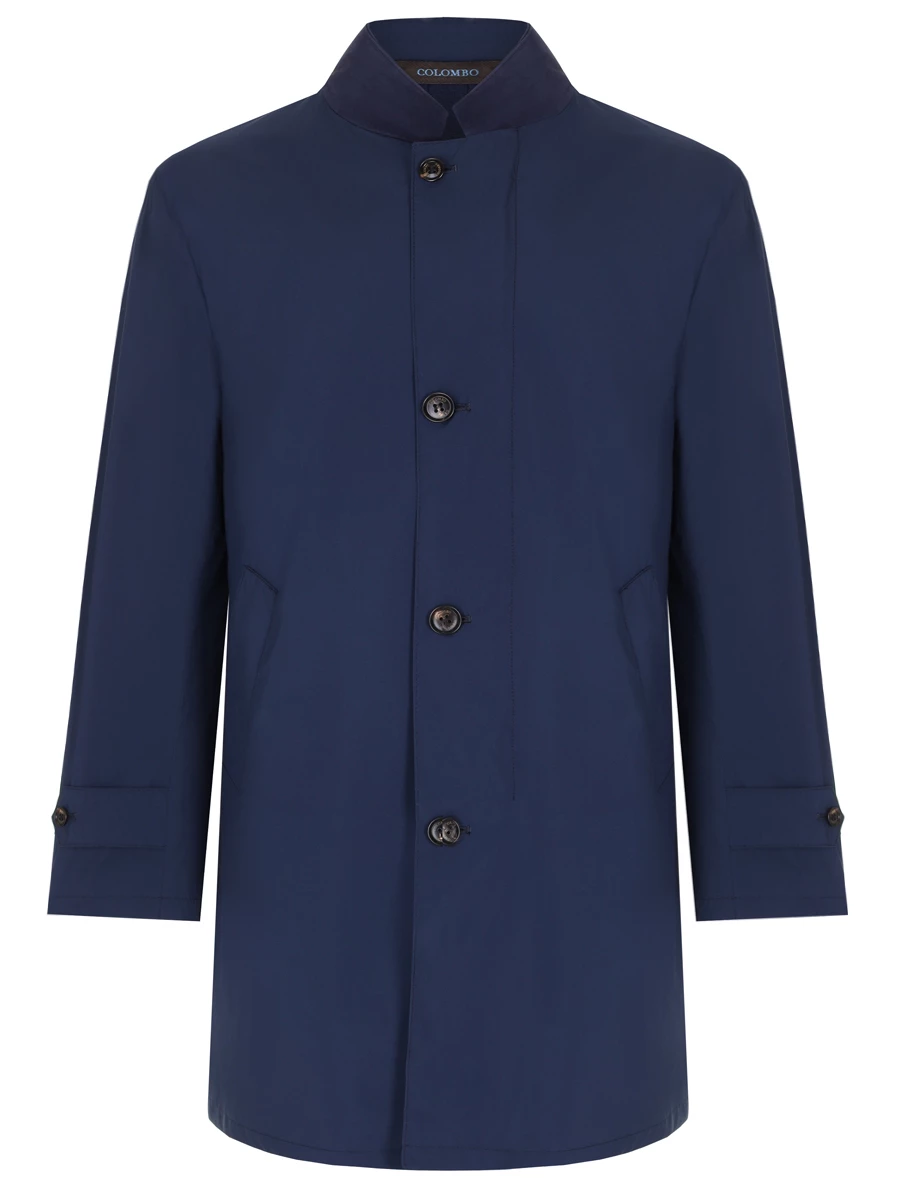 Плащ однотонный COLOMBO CP00424/-/T0283-U/46237 Синий 