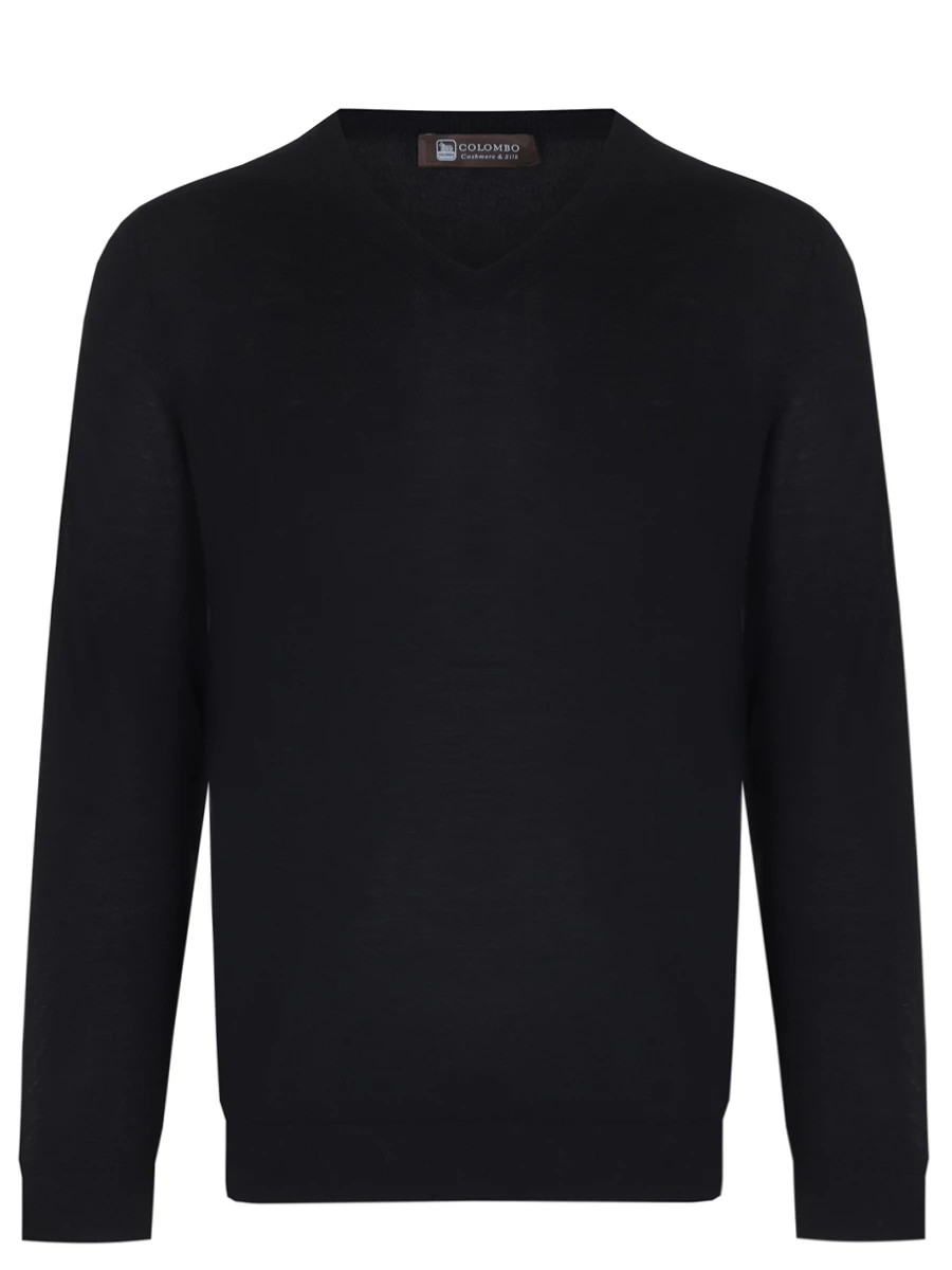 Пуловер из кашемира и шелка COLOMBO MA00058/-/A00669/10000 Черный 