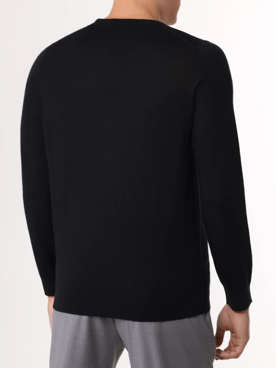 Пуловер из кашемира и шелка COLOMBO MA00058/-/A00669/10000 Черный  Фото 3