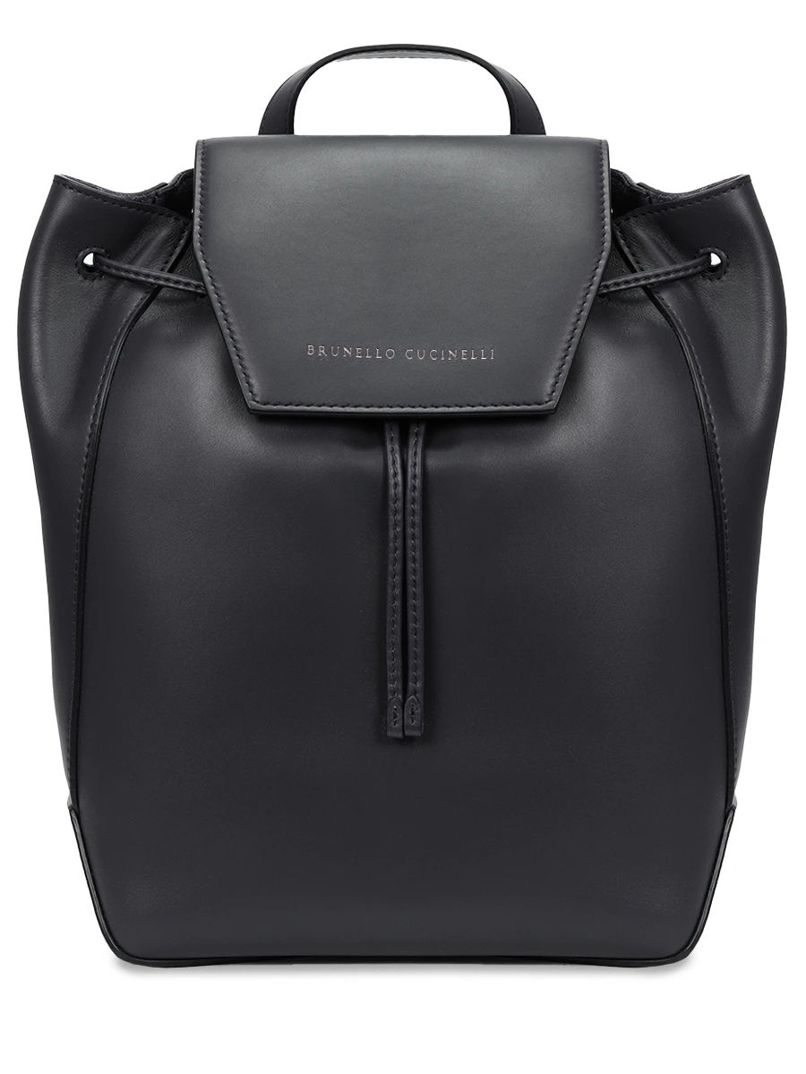 Рюкзак кожаный BRUNELLO CUCINELLI MBHED2603P C101 Черный 