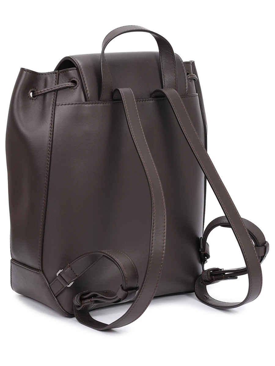 Рюкзак кожаный BRUNELLO CUCINELLI MBHED2603P C8279 Коричневый  Фото 3