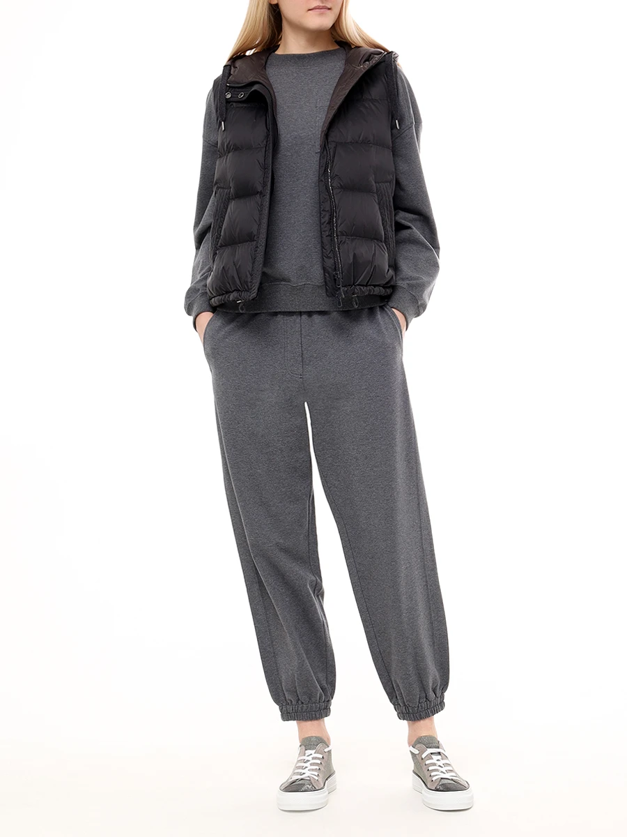 

Толстовка хлопковая, Серый, MP827HA700 С080