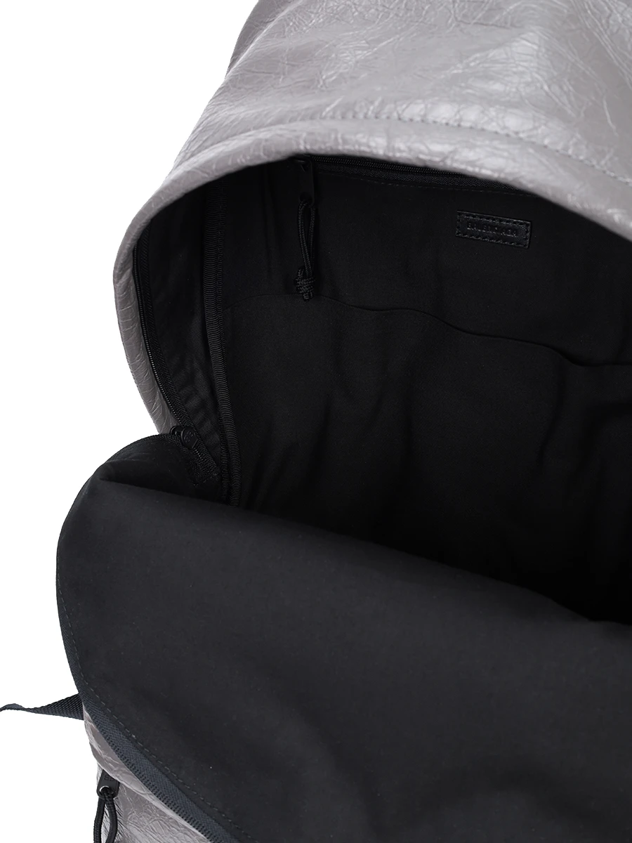 Рюкзак кожаный BALENCIAGA 503221 1VG07 1404 Серый  Фото 4