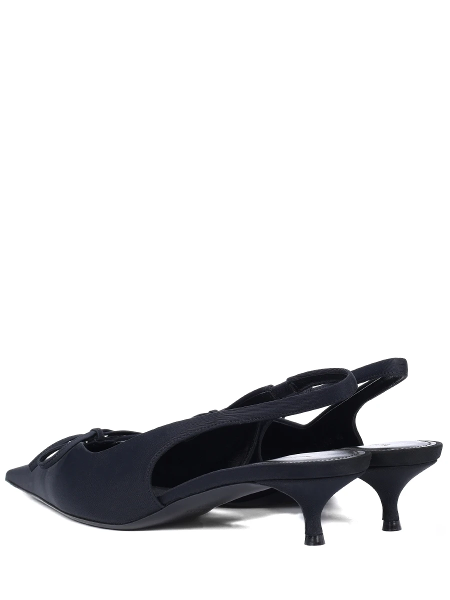 Туфли текстильные BALENCIAGA 782551 W2ES0 1000 Черный  Фото 4