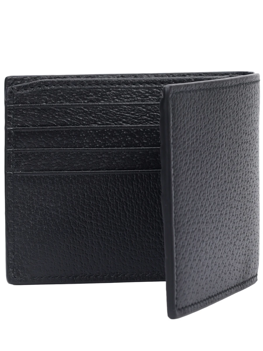 Кошелек кожаный GUCCI 428726DJ20T1000 Черный  Фото 2