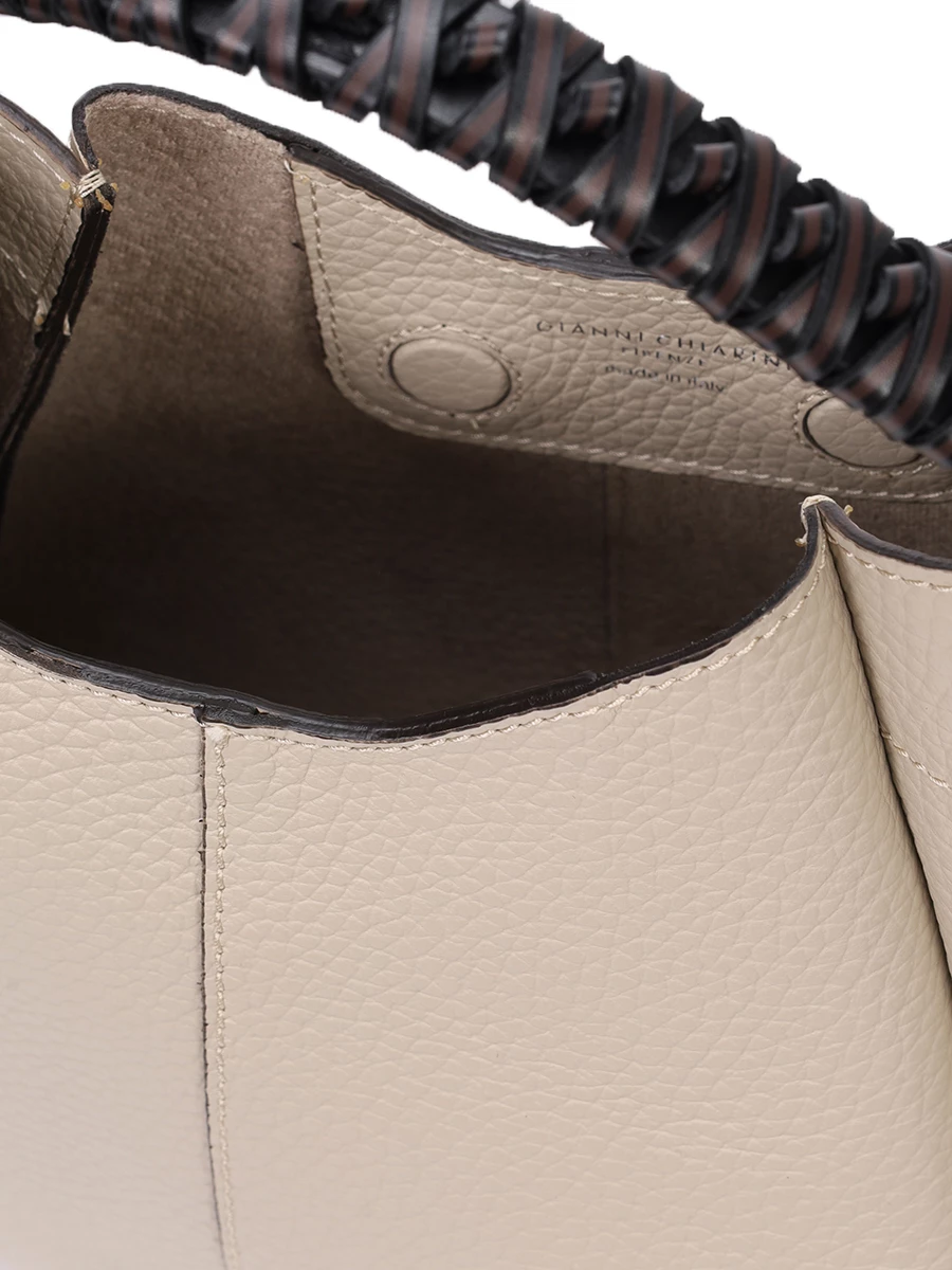 Сумка кожаная Era GIANNI CHIARINI BS 10810 TKLSD-0152 Бежевый  Фото 4