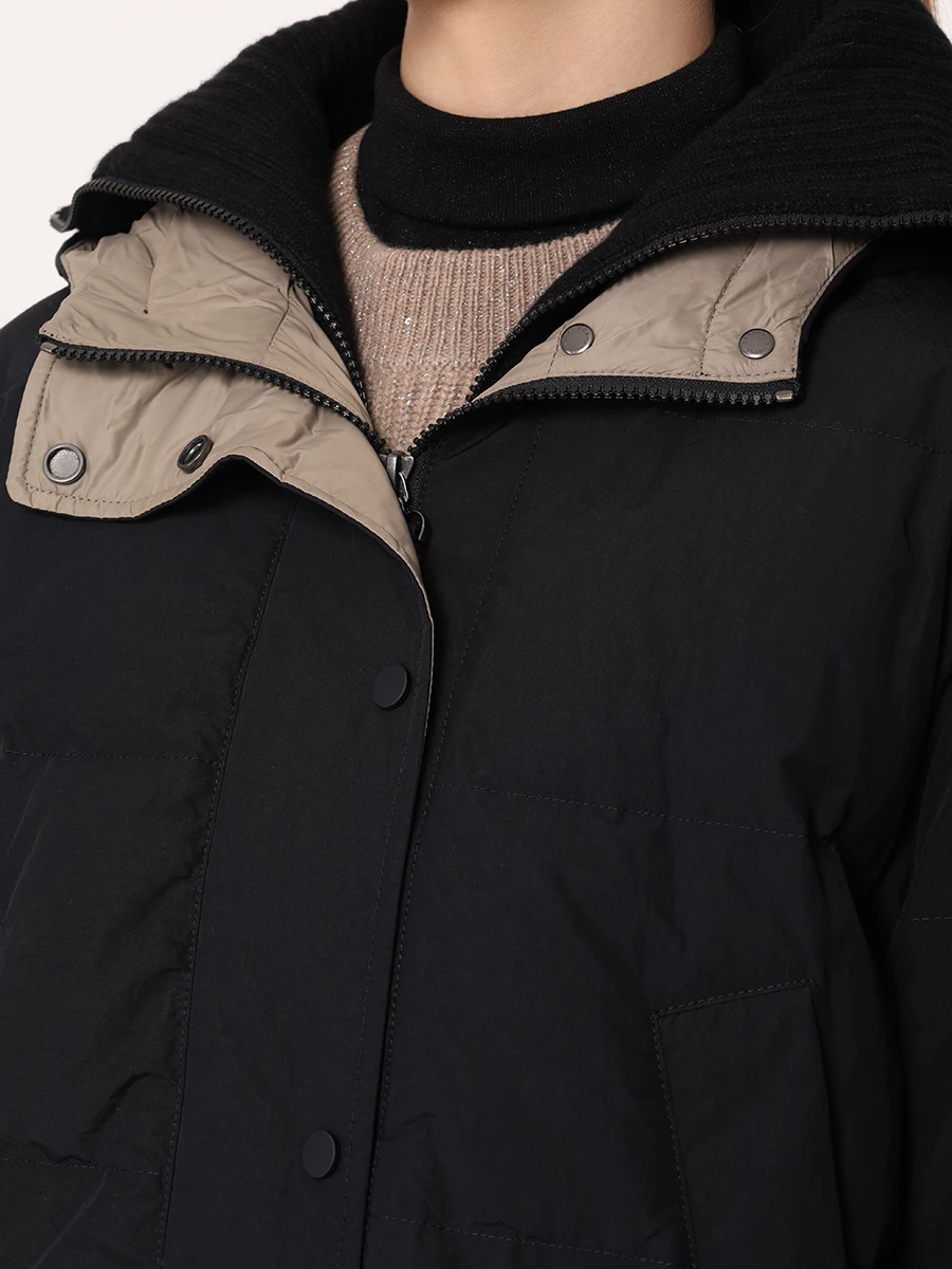 

Пуховик стеганый, Черный, MD5997921 C101