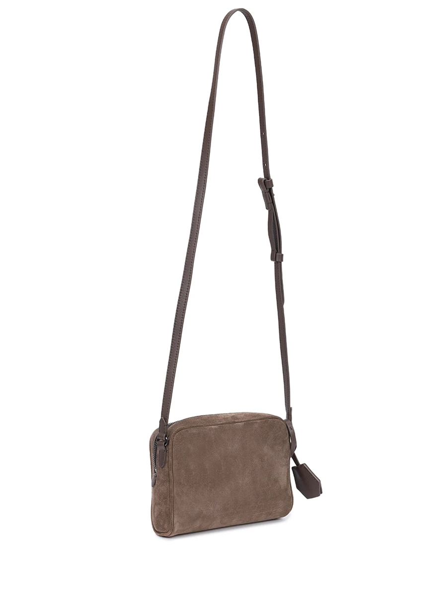 Сумка замшевая BRUNELLO CUCINELLI MBDLD2630 С8769 Коричневый  Фото 3