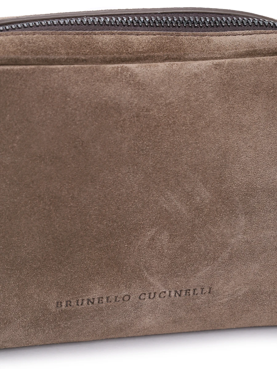 Сумка замшевая BRUNELLO CUCINELLI MBDLD2630 С8769 Коричневый  Фото 5