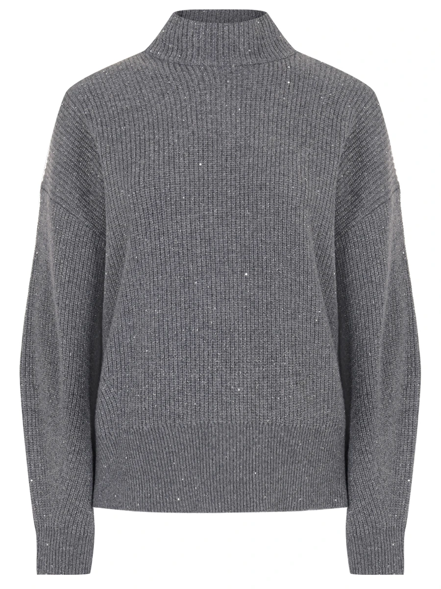 

Джемпер из кашемира и шерсти, Серый, MBM756904 C503 Темно-