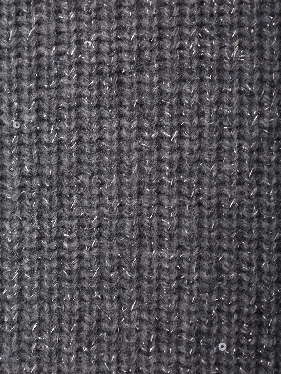 Джемпер из кашемира и шерсти BRUNELLO CUCINELLI MBM756904 C503 Темно- Серый  Фото 6