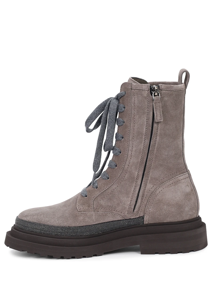 Ботинки замшевые BRUNELLO CUCINELLI MZSFG2767P C8212 Бежевый  Фото 3