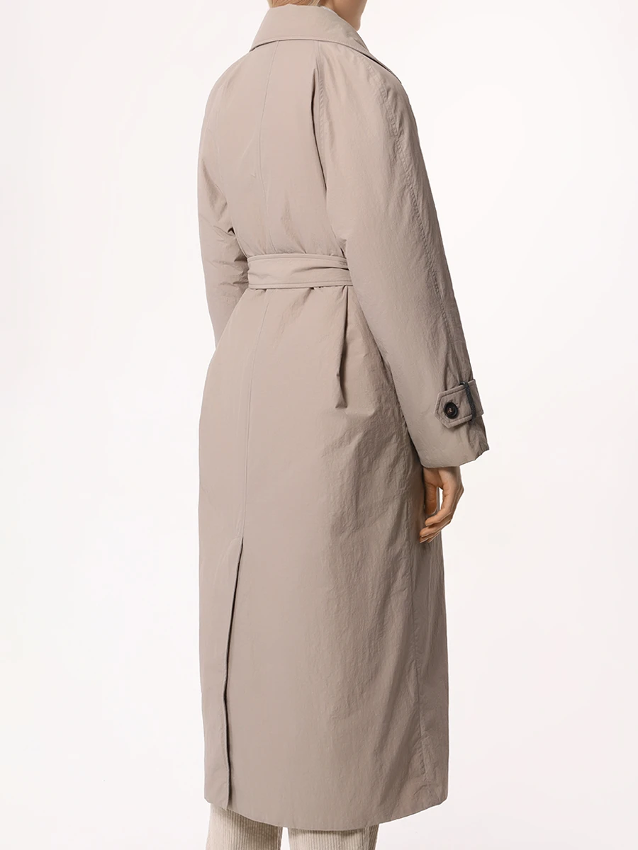 Плащ утепленный BRUNELLO CUCINELLI MD5999897 C9123 Бежевый  Фото 3