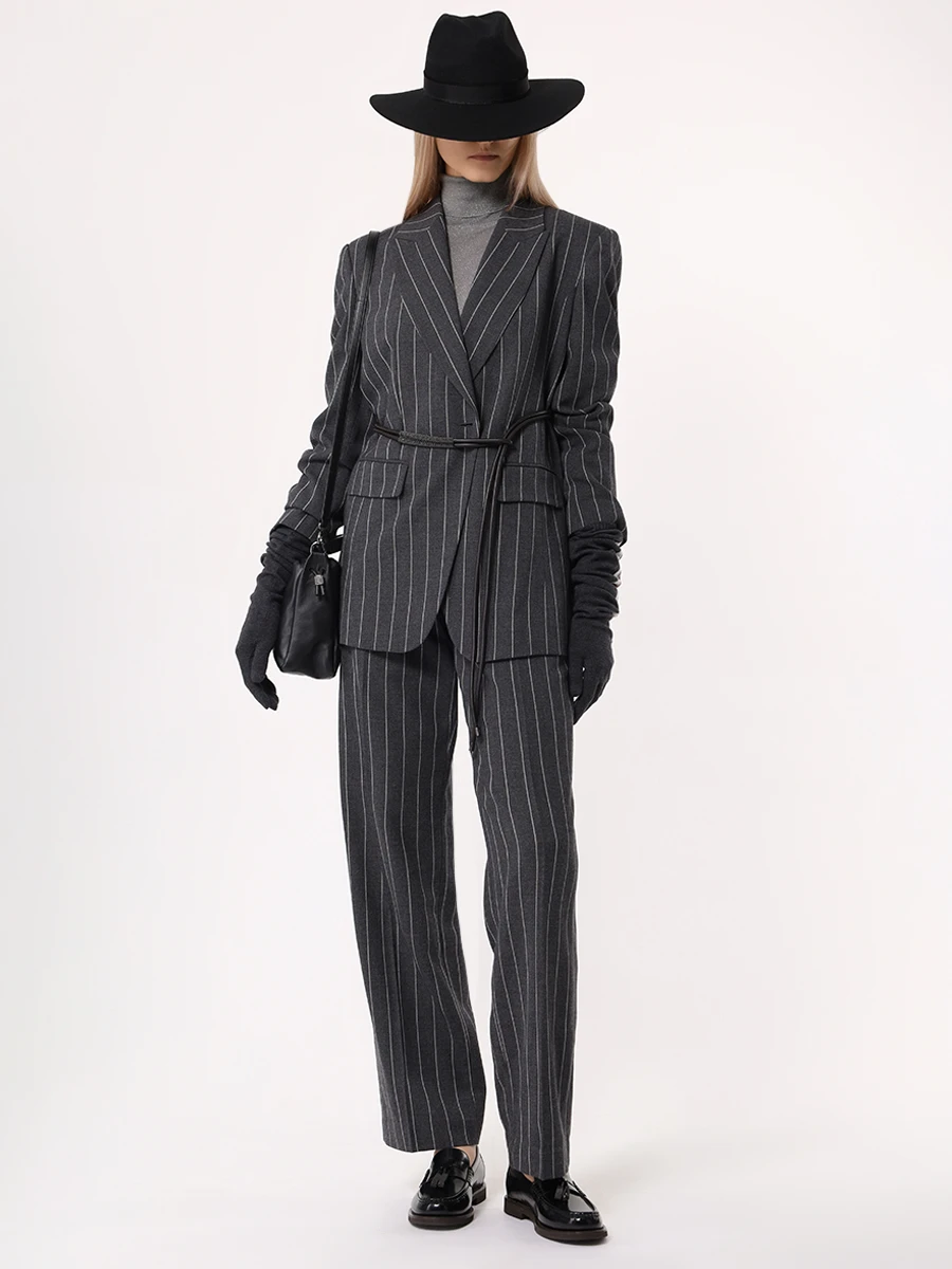 Водолазка кашемировая BRUNELLO CUCINELLI M41800063 C9510 Серый  Фото 2